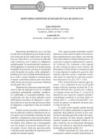 Dispunerea expertizei judiciare în faza de judecată